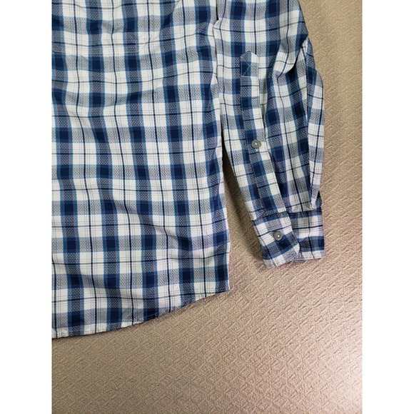 Field & Stream Shirt Mens Medium Multicolor Plaid Long Sleeve Button Up Collared - Picture 3 of 9